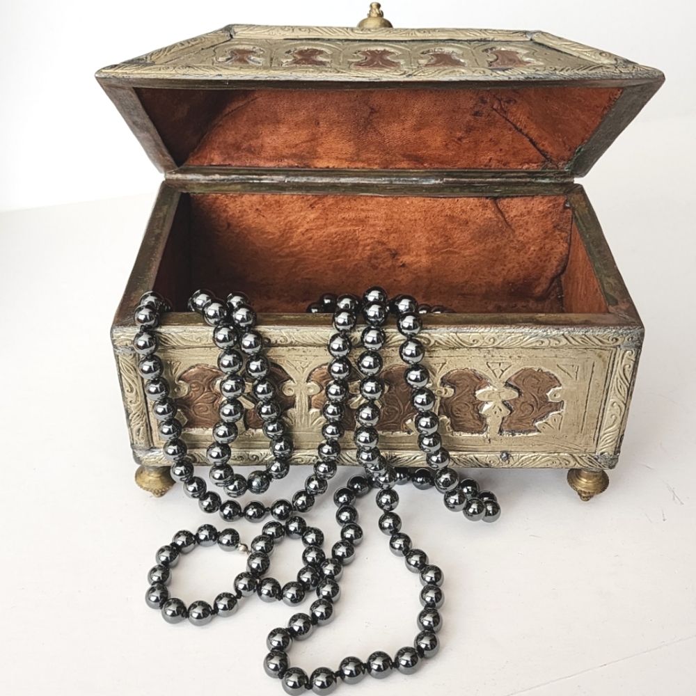 Moroccan Jewelry Chest Casket